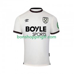 Maillot Extérieur West Ham United 2025-2026 Manches Courtes Homme