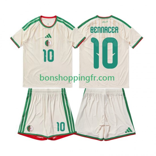 Maillot Domicile Algérie Ismael Bennacer 10 2026 Manches Courtes Jeune Enfant(+shorts)