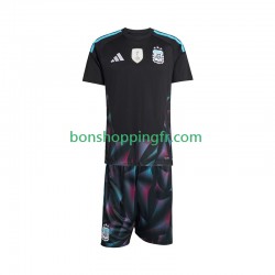 Maillot Domicile Argentine Gardien World Cup 2026 Manches Courtes Jeune Enfant(+shorts)