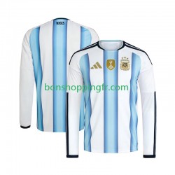 Maillot Domicile Argentine World Cup 2026 Manches Longues Homme