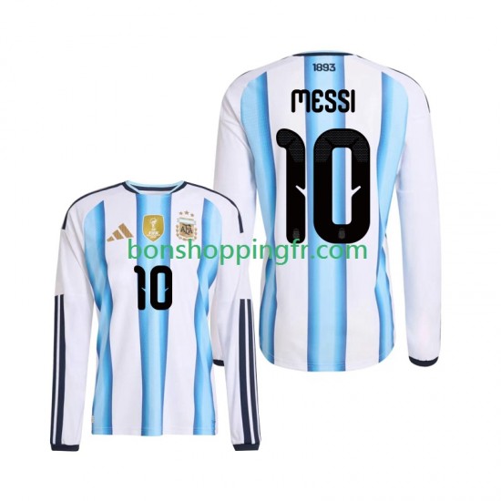 Maillot Domicile Argentine Lionel Messi 10 World Cup 2026 Manches Longues Homme