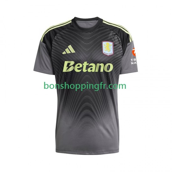 Maillot Domicile Aston Villa Gardien 2025-2026 Manches Courtes Homme