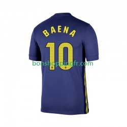 Maillot Extérieur Atlético Madrid Alex Baena 10 2025-2026 Manches Courtes Homme