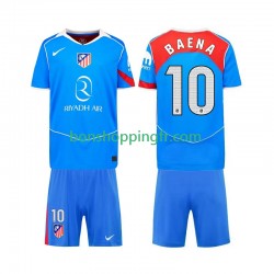 Maillot 3ème Atlético Madrid Alex Baena 10 2025-2026 Manches Courtes Jeune Enfant(+shorts)