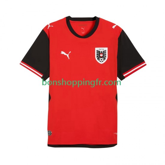 Maillot Domicile Autriche World Cup 2026 Manches Courtes Homme