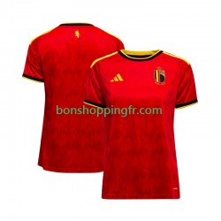 Maillot Domicile Belgique World Cup 2026 Manches Courtes Femme