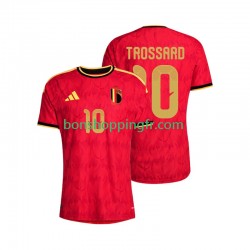 Maillot Domicile Belgique Leandro Trossard 10 World Cup 2026 Manches Courtes Homme