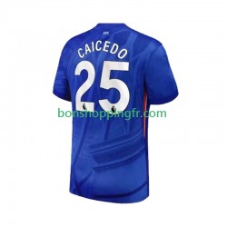 Maillot Domicile Chelsea Moises Caicedo 25 2025-2026 Manches Courtes Homme