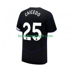 Maillot 3ème Chelsea Moises Caicedo 25 2025-2026 Manches Courtes Homme