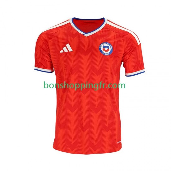 Maillot Domicile Chili 2026 Manches Courtes Homme
