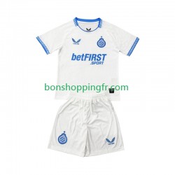 Maillot Extérieur Club Brugge 2025-2026 Manches Courtes Jeune Enfant(+shorts)