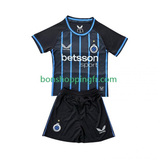 Maillot Domicile Club Brugge 2025-2026 Manches Courtes Jeune Enfant(+shorts)