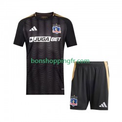 Maillot Extérieur Colo-Colo 2025-2026 Manches Courtes Jeune Enfant(+shorts)