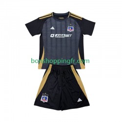 Maillot Extérieur Colo-Colo 2025-2026 Manches Courtes Jeune Enfant(+shorts)