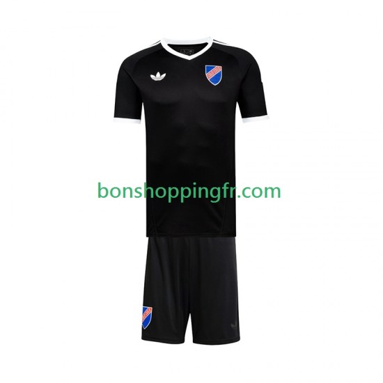 Maillot Domicile Colo-Colo Gardien 2025-2026 Centenary Manches Courtes Jeune Enfant(+shorts)