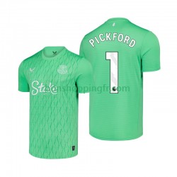 Maillot Domicile Everton Gardien Pickford 1 2025-2026 Manches Courtes Homme
