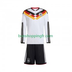 Maillot Domicile Allemagne World Cup 2026 Manches Longues Jeune Enfant(+shorts)