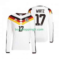 Maillot Domicile Allemagne Florian Wirtz 17 World Cup 2026 Manches Longues Homme