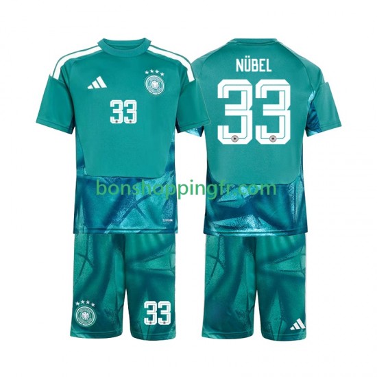 Maillot Domicile Allemagne Gardien Alexander Nubel 33 World Cup 2026 Manches Courtes Jeune Enfant(+shorts)