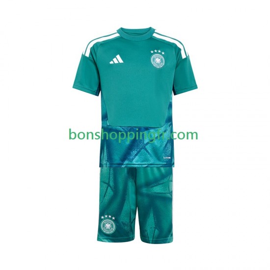 Maillot Domicile Allemagne Gardien World Cup 2026 Manches Courtes Jeune Enfant(+shorts)