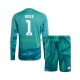 Maillot Domicile Allemagne Gardien Manuel Neuer 1 World Cup 2026 Manches Longues Jeune Enfant(+shorts)