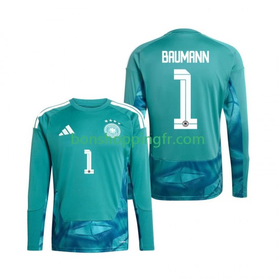 Maillot Domicile Allemagne Gardien Oliver Baumann 1 World Cup 2026 Manches Longues Homme