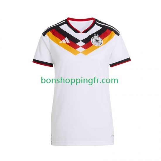 Maillot Domicile Allemagne World Cup 2026 Manches Courtes Femme