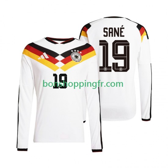 Maillot Domicile Allemagne Leroy Sane 19 World Cup 2026 Manches Longues Homme