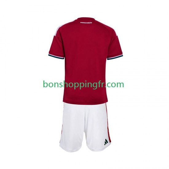 Maillot Domicile Hongrie World Cup 2026 Manches Courtes Jeune Enfant(+shorts)