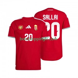 Maillot Domicile Hongrie Sallai 20 World Cup 2026 Manches Courtes Homme