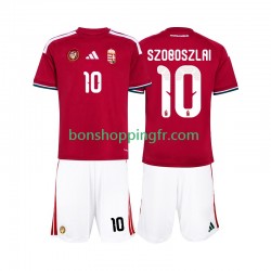 Maillot Domicile Hongrie Szoboszlai 10 World Cup 2026 Manches Courtes Jeune Enfant(+shorts)