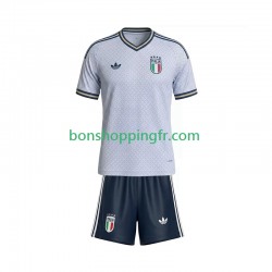 Maillot Extérieur Italie 2026 Manches Courtes Jeune Enfant(+shorts)