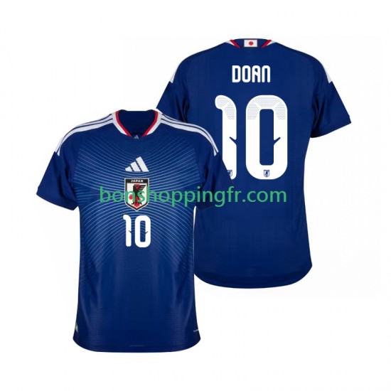 Maillot Domicile Japon Ritsu Doan 10 World Cup 2026 Manches Courtes Homme