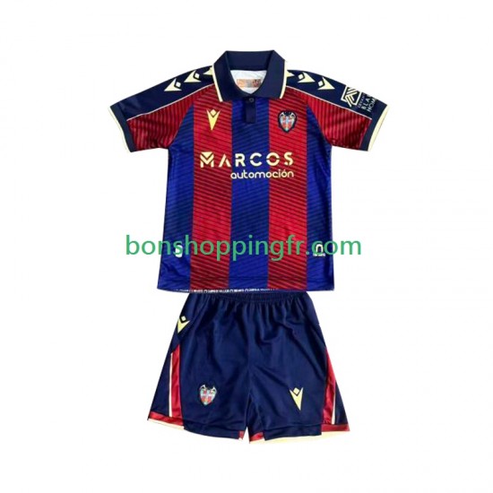 Maillot Domicile Levante 2025-2026 Manches Courtes Jeune Enfant(+shorts)