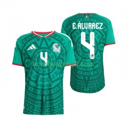 Maillot Domicile Mexique Edson Alvarez 4 World Cup 2026 Manches Courtes Homme