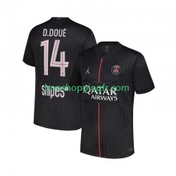 Maillot 4ème Paris Saint-Germain Desire Doue 14 2025-2026 Manches Courtes Homme