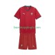 Maillot Domicile Portugal World Cup 2026 Manches Courtes Jeune Enfant(+shorts)