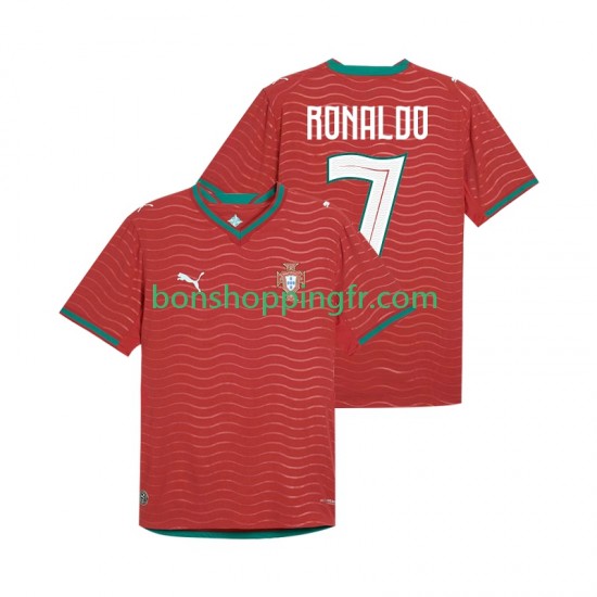 Maillot Domicile Portugal Cristiano Ronaldo 7 World Cup 2026 Manches Courtes Homme
