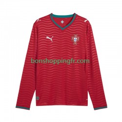Maillot Domicile Portugal World Cup 2026 Manches Longues Homme
