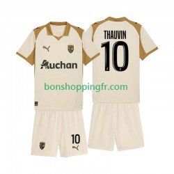 Maillot 3ème RC Lens Florian Thauvin 10 2025-2026 Manches Courtes Jeune Enfant(+shorts)