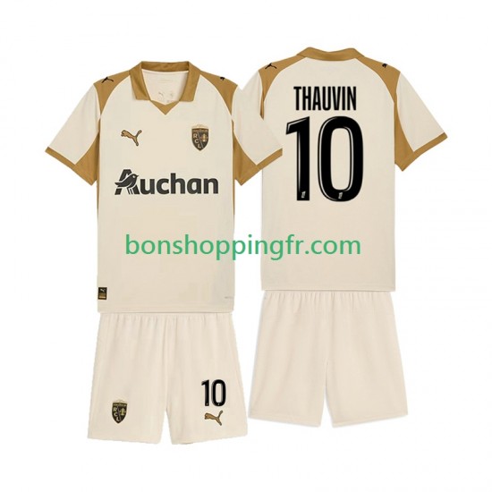 Maillot 3ème RC Lens Florian Thauvin 10 2025-2026 Manches Courtes Jeune Enfant(+shorts)