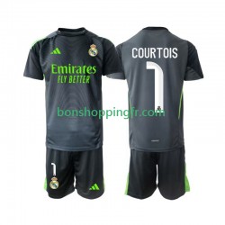 Maillot 3ème Real Madrid Gardien Thibaut Courtois 1 2025-2026 Manches Courtes Jeune Enfant(+shorts)
