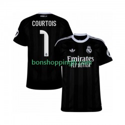 Maillot 3ème Real Madrid Gardien Thibaut Courtois 1 2025-2026 Manches Courtes Homme