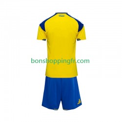 Maillot Domicile Suède 2026 Manches Courtes Jeune Enfant(+shorts)