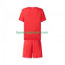Maillot Domicile Tunisie 2025 Manches Courtes Jeune Enfant(+shorts)