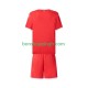 Maillot Domicile Tunisie 2025 Manches Courtes Jeune Enfant(+shorts)
