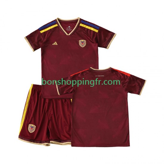 Maillot Domicile Venezuela 2026 Manches Courtes Jeune Enfant(+shorts)