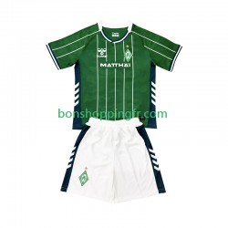 Maillot Domicile Werder Bremen 2025-2026 Manches Courtes Jeune Enfant(+shorts)