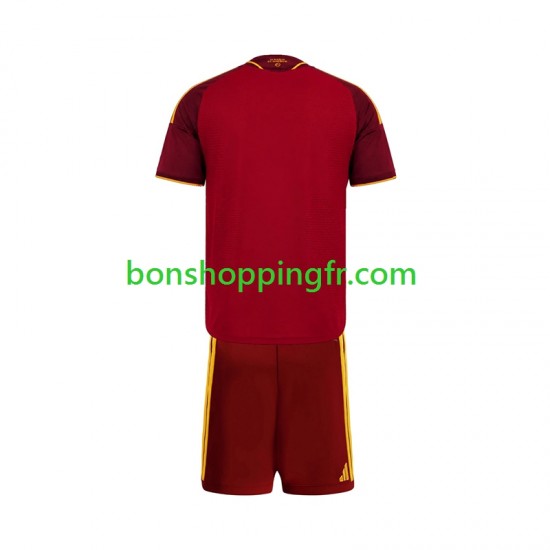 Maillot Domicile AS Rome 2026-2027 Manches Courtes Jeune Enfant(+shorts)