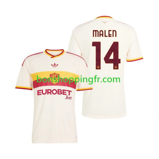 Maillot Extérieur AS Rome Donyell Malen 14 2026-2027 Manches Courtes Homme